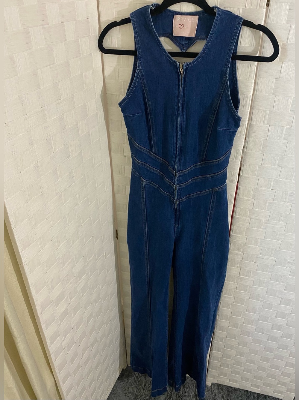 REVICE Blue Denim Jumpsuit